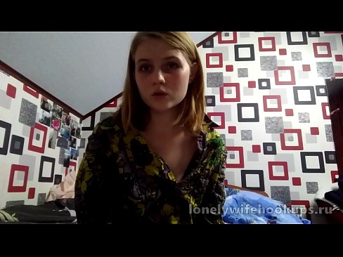 ❤️ Xwendekarê ciwan blonde ji Rûsyayê ji dîkên mezintir hez dike. ❤️❌ Sluts li me ️❤